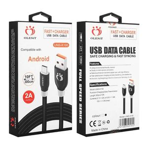 USB Kabel danych typu C dla Samsung S10 S20 Xiaomi Mi 11 Kabel Cable USB C Szybkie ładowanie telefonu komórkowego ładowarki