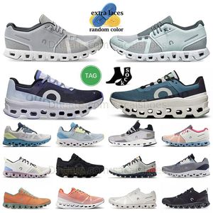 Moda Pembe ve Beyaz Eğitmenler Bulut Koşucu Tenis Ayakkabı Koşu Ayakkabıları Nova Üçlü Black Cloudmonster Loafers Cloudsurfer Tüm Siyah X 3 Sneakers Stratus Ultra Vista