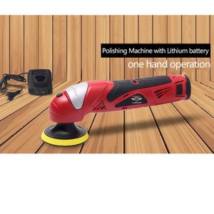 En 12V Li-Ion Electric Power Tool Car/Shoe Polisher Waxing Polering/Clearning/Shining Machine Portable Variable Speed ​​240321