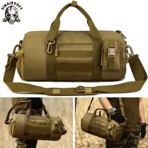 Bolsas Sinoirsaft Backpack Militar Crossbody Molle System de 10 polegadas Bolsa de ombro de comprimido Esporte Pesca Camping Travel Rucksack