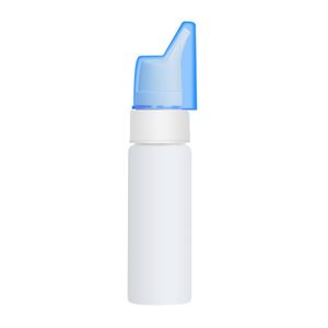 1〜10pcs鼻炎鼻スプレー補充可能ボトル鼻洗浄ネティポットポンプボトルスプレー鼻炎治療液貯蔵