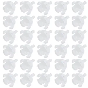 Fiori decorativi 100 pezzi Cioccolato Torus Supporto bouquet rotondo palla di plastica in plastica carta da regalo fissa