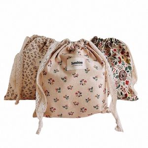 stroller Carry Pack Travel Outdoor Diaper Storage Bag Printed Fr Mommy Bag Baby Diaper Bag Cott Nappy String Pocket m8kh#