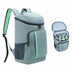 Termisk ryggsäck Tourit Picnic Cooler Bag Stor kapacitet Måltid Termisk påse med flaska eller läcksäker isolerade kylväskor R56O#