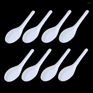 Coffee Scoops 50pcs/lot Party Dinnerware Dinner Spoon Cake Spoons China Table Mixing