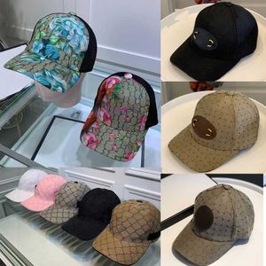 Męskie czapki projektanta Baseball Cap Sports Pełny list drukowane czapki uliczne kapelusz mężczyźni kobiety projekt projekt Casquette Sun Zapobiega bucekt hat bonnet cappelli firmati