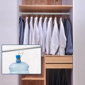 Hangers Shower Curtain Rod Closet Hanger Organizer Extender Adjustable Clothes Wardrobe Hanging