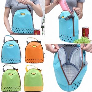 Sacos de almoço Oxford isolados para mulheres portátil Cooler Tote Bag Thermal Food Picnic Bento Lunch Bag Bolsa Termica Porta Alimentos 79VT #