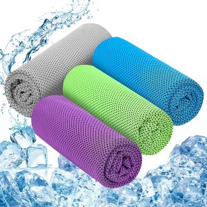30x100 cm sportkylning handduk snabb torkning av mikrofiber handdukar svett- absorberande ultralätt gymhandduk för att köra yogagolfcykling
