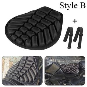 Upgrade Motorcycle Seat Cover Air Pad Motorcycle Air Seat Cushion Cover Pressure Relief Protector For Cruiser Sport Touring Saddles