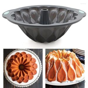 Baking Moulds Family Size Gugelhupf Form Simple Cake Tray Unique Moulding Tin Flexible Mold