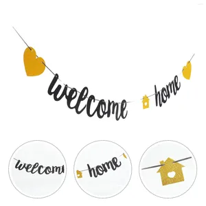 Party Decoration Welcome Home Wedding Baby Shower Banner Sign Decorations Outdoor