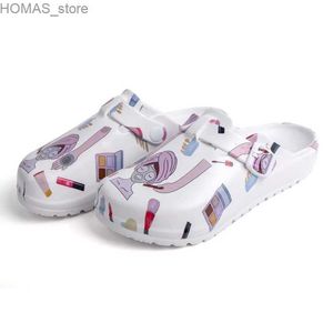 home shoes Surgical Sandal Shoes Medical Slippers Doctors Nurses Working Shoes Women Men Anti-slip Operating Room Lab Slippers Waterproof Y240401