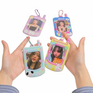 Kpop Star Photocard Holder PVC Credit ID Bank Card Cover Photo Display Holder Bus Card Protective Case Pingente 027e #