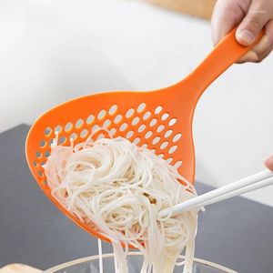 Spoons Japanese Colander Large Spoon Kitchen Noodle Net Household Long Handle Round Hedge Drain Water