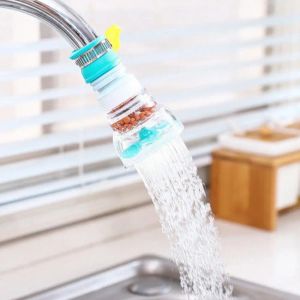 1 % Risparmio d'acqua Risparmio Acqua Ugello Tap Tap Tap Acqua Filtro domestico Faucet Testa Extender Ugello per la plastica del rubinetto