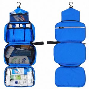 hanging Men's Toiletry Bag Large Waterproof Cosmetic Bags Travel Organizer Lady Toiletries Makeup Toilet Foldable Bathroom Kit B5qt#