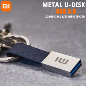 Xiaomi 2TB USB 3.0 Flash Drive 1TB High-Speed ​​U Disk Portable Hard Drive stor kapacitet 512 GB Metal Pendrive Computer Pen Drive
