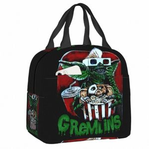 Gizmo Mogwai Gremlins Lunch Bag Mulheres Resuable Cooler Thermal Isolated Lunch Box para Outdoor Cam Picnic Food Tote Bags i4Zs #