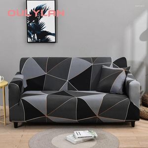 Chair Covers Oulylan Stretch Plaid Sofa Slipcover Non-slip For Living Room Couch Cover Home Decor 1/2/3/4-seater