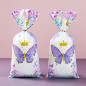 Geschenkverpackung Butterfly Candy Bag Geburtstag Kinder Verpackung Girl Babypartyzubehör Hochzeit tragbare Schachtel