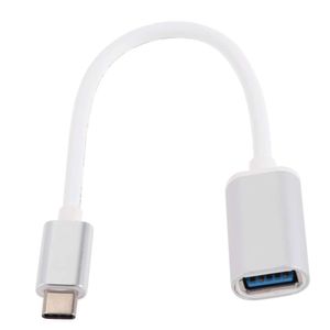 1PC DisplayPort Adapter Typ USBC C till USB En SD -kortläsare Konverter Kabel Vit mobiltelefon