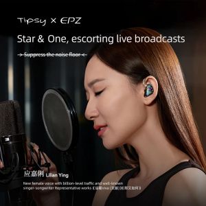 EPZ X Tipsy Star One Monitoring Earphones In-Ear Wired IEM Hifi Sing Instrumental Music 2 Pin 0.78mm Detachable Cable Earbuds