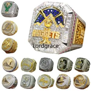 Anello del campionato mondiale di basket Designer 14K Gold 2023 Nets JOKIC Champions Anelli per gioielli sportivi con diamanti da donna da uomo