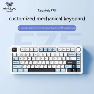 Aula F75 Механическая клавиатура Многофункциональная ручка трех режима