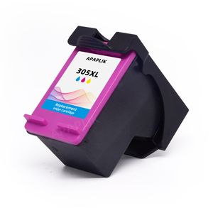 APAPLIK för HP 305 XL 305XL Refillerbar bläckpatronbyte för HP305 DeskJet 2710 2720 4110 4120 för HP 305 patroner