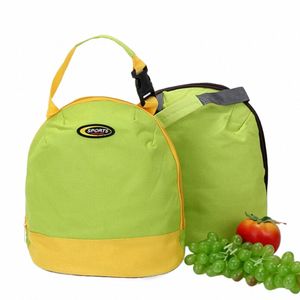 Портативная термоизолированная сумка Ланч-бокс Сумки для обеда для женщин Портативная сумка-холодильник Сумка-холодильник Сумки Сплошной цвет Еда Сумка F6bl #