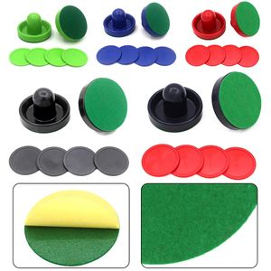 96mm empurradores de hóquei de ar pucks empurrador de feltro malho goleiros mesas de jogo de festa goleiros entretenimento acessórios de hóquei de ar 240328