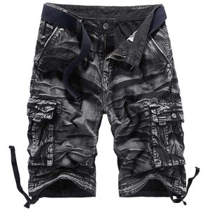 Mens Cotton Camouflage Overalls Shorts Large Loose Five Point Multi Bag Pants Us World War Outdoor Training Military