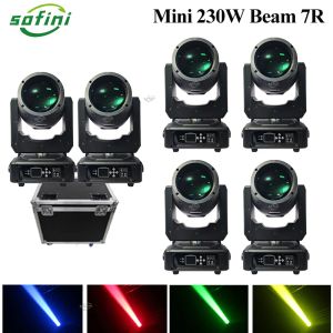 1 ~ 10 st mini Beam 7r 230W Moving Head Beam Sharpy Beam 295W Flightcase Sharpier Wash Lyre DJ Disco Stage Beam Light Nightclub