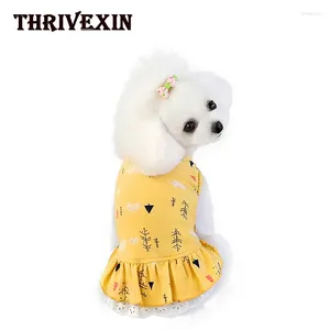 Dog Apparel Clothes Thin Cute Pet Spring Summer Elephant Skirt For Small Dogs Cat Clothing Supplies Costume