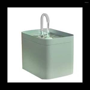 Obroże dla psa fontanna woda w wodzie Auto Automatyczne USB Elektryczne wyciszanie 1,5L Recyrkulowe filtrowanie dla kotów jasnoniebieskie