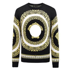 Sweaters Men's Sweaters Knit Sweater Crew Neck Long Sleeve Mens Fashion Designer Letters Printing Autumn Winter Clothes Slim Fit Pullovers