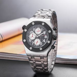 New Men's and Women's Fashion Watch High Luxury Accessories AAA Fashion Rubber Band APP Waterproof Quartz Bowl Watch Eight Sided Six Needle Sports Watch #1245