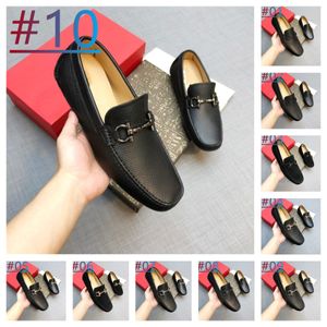26 Model Single Monk Strap Business Shoes Men Luxurious Designer Fashion äkta Leather Office Dress Man Shoes Men Original Plus Size 38-46