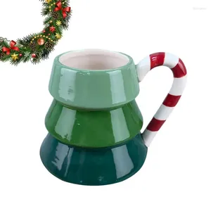 Tazze Tazza da caffè 3D Cartone animato Tazza in ceramica carina Novità Personaggio natalizio Regalo per vacanze e compleanno