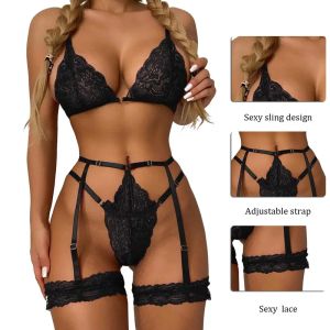 Set di lingerie in vendita calda per donne sexy babydoll biancheria bianche sexy set di lingerie da pigiama da sonno e biancheria intima femminile