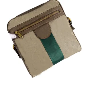 Casual Messenger Bag Designer Messenger Bags Luxus Messagere Geldbörsen Canvas Leder Herren Umhängetasche Geldbörse Männlich Messager Hommes Mode Cross Body Mann Umhängetasche