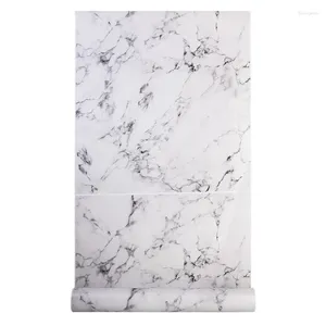 Wallpapers imitar mármore restaurante barbeiro 3d papéis de parede decoração de casa à prova dwaterproof água sala de jantar pvc rolos de papel para paredes decorativas