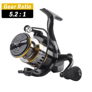 Reels Ultralight 52:1 Gear Fishing Reel Ratio Metal Baitcasting Reel 10kg Max Drag Fishing Wheel Saltwater High Speed Fishing Reel