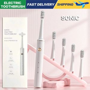 Zahnbürste Elektrische Zahnbürste tragbare erwachsene Kinder Sonic Zahnbürste USB wiederaufladbare wasserdichte Design Elektrische Zahnbürste HMJ218