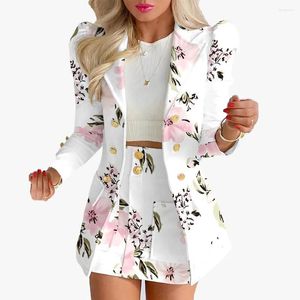 Women's Tracksuits 2024 Autumn/Winter Fashion Set With Temperament Checkered Print Casual Short Skirt And Two Piece Suit