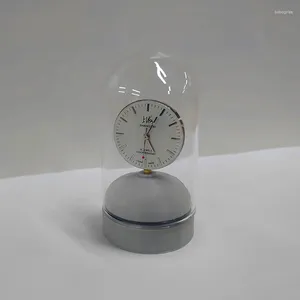 Relógios de mesa mecânico antigo relógio metal engrenagem assento mesa manipulador manual ideias para presentes