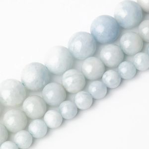 6/8/10mm AAA Celestite Beads Natural Stone Round Loose Spacer Beads For Jewelry Making Diy Gift Charms Bracelets Accessory 15''