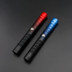 TXQSABER Double-edged Smooth Swing Lightsaber Neopixel Heavy Dueling Laser Sword Metal Hilt Double Swords Cosplay Couple Gifts