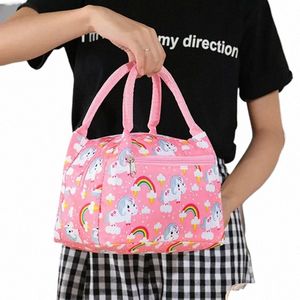 school Picnic for Men Women Kids Travel Lunchbox Lunch Bag Cooler Tote Portable Insulated Box Canvas Thermal Cold Food Ctainer y5Sh#